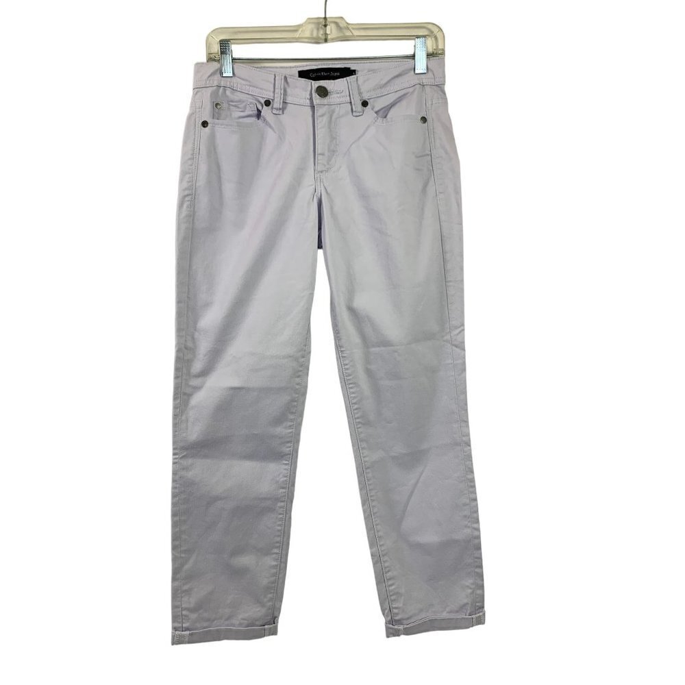 Calvin Klein Jeans Women's Soft Lilac Pants